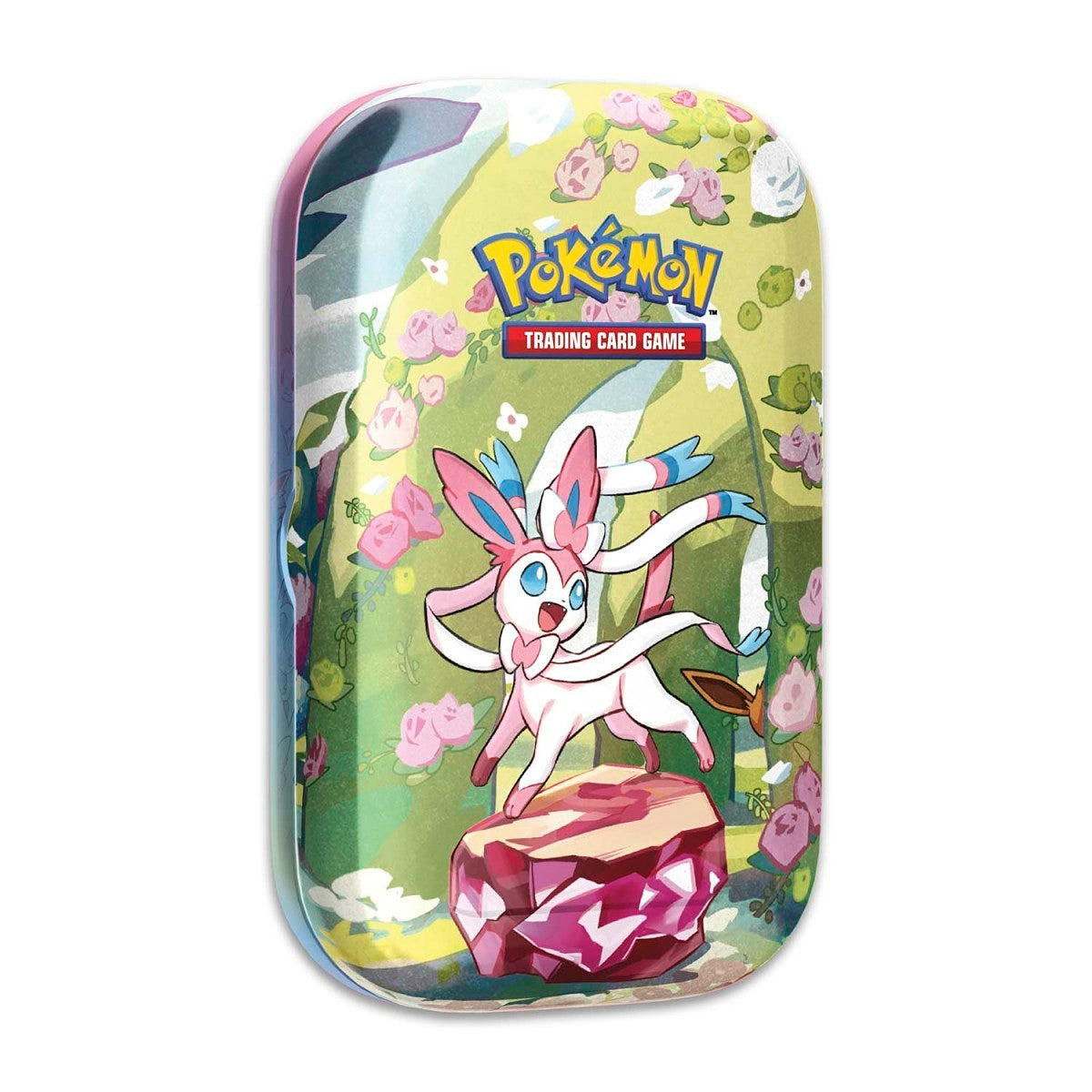 Pokemon Scarlet & Violet: Prismatic Evolutions Sylveon Mini Tin, English Edition